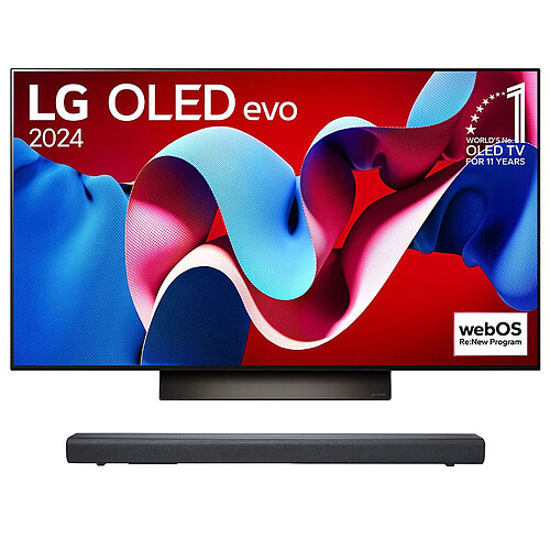 LG OLED55C4 + JBL Bar SB510