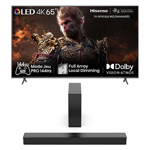 Hisense 65E7NQ Pro + HS2100