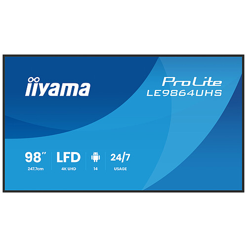 iiyama 98" LED - ProLite LE9864UHS-B1AG