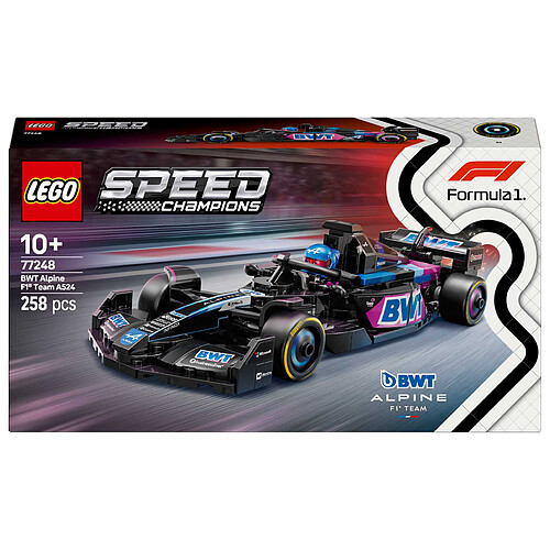 LEGO Speed Champions 77248 Voiture F1 BWT Alpine Team A524