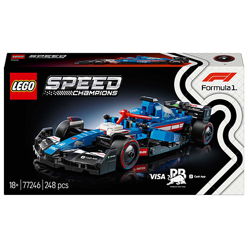 LEGO Speed Champions 77246 Voiture F1 Visa Cash App RB VCARB 01
