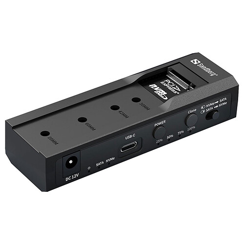 Sandberg Clôneur USB 3.1 M2+NVMe+SATA