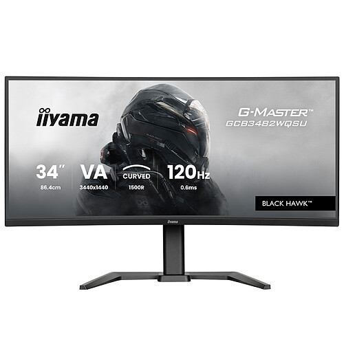 iiyama 34" LED - G-Master GCB3482WQSU-B1 Red Eagle