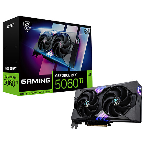 MSI GeForce RTX 5060 Ti 16G GAMING OC - Carte graphique - Rue du