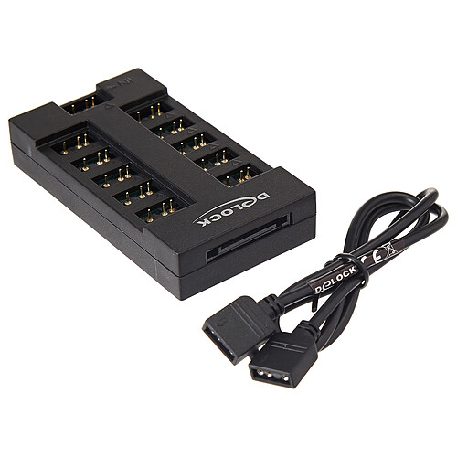 Delock Hub RGB 10 ports