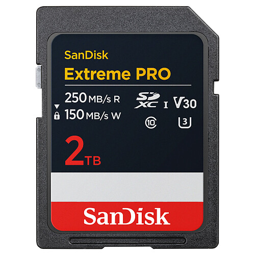 SanDisk Extreme Pro SDHC UHS-I 2 To (SDSDXXD-2T00-GN4IN)