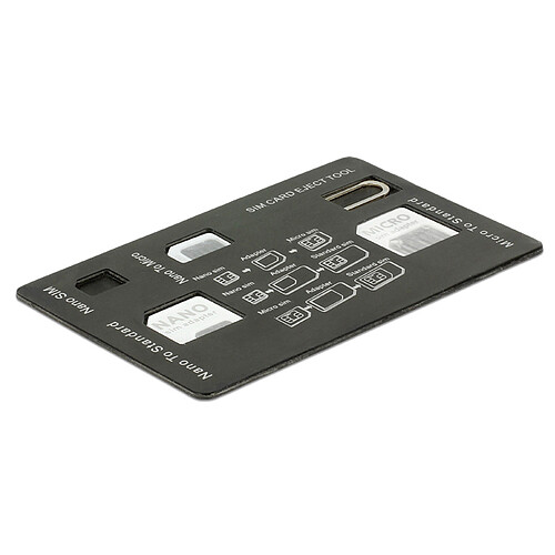 DeLock Kit d'adaptateurs de cartes SIM 4 en 1