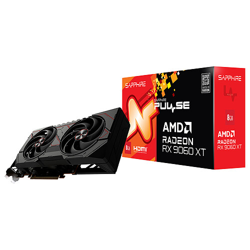 Sapphire PULSE AMD Radeon RX 9060 XT 8GB