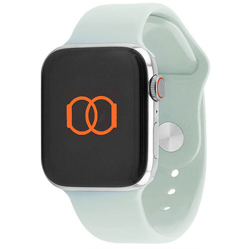 Band Band Bracelet Sport Fluoroélastomère Aigue-Marine 46/49 mm