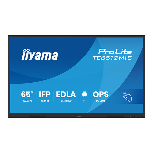 iiyama 65" LED - ProLite TE6512MIS-B4AG