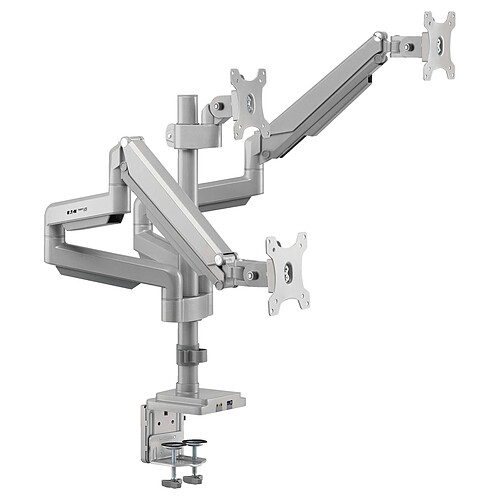 Eaton Tripp Lite Triple Bras flexible à mouvement complet pour écrans de 17" à 30"