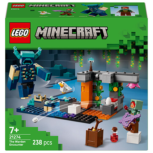 LEGO Minecraft 21274 La Rencontre Avec Le Warden