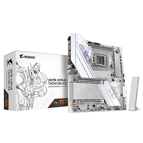 Gigabyte X870 AORUS TACHYON ICE