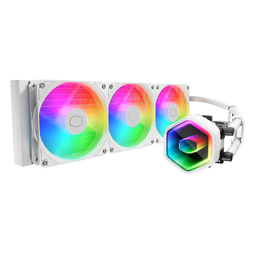 Cooler Master MasterLiquid 360 Core II ARGB Blanc