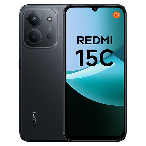 Xiaomi Redmi 15C Noir (4 Go / 256 Go)