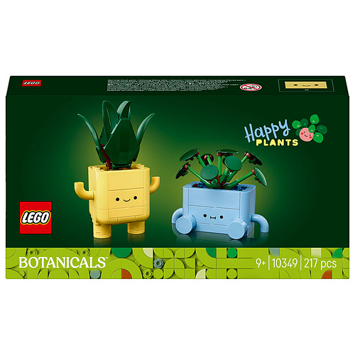 LEGO Botanique 10349 Petites Plantes Souriantes