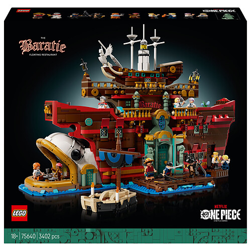 LEGO One Piece 75640 Le Restaurant Flottant Baratie