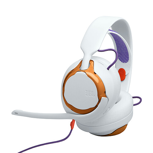 JBL Quantum 250 Blanc/Orange