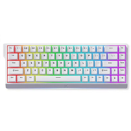 MCHOSE Ace 68 Ice Blue Magnetic Switch US (Blanc)