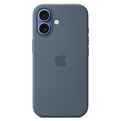 Apple Silicone Case with MagSafe Bleu Maritime Apple iPhone 17
