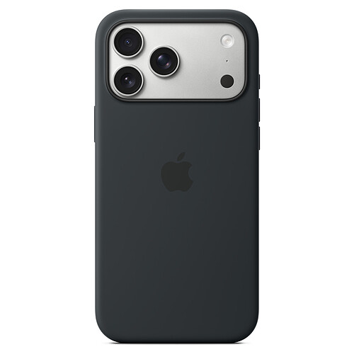 Apple Silicone Case with MagSafe Noir Apple iPhone 17 Pro Max