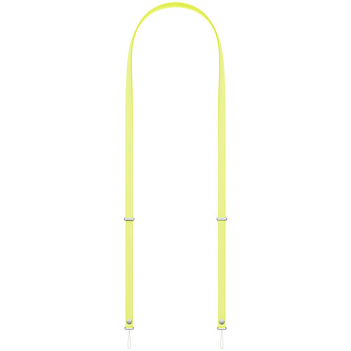 Apple Crossbody Strap Jaune Fluo