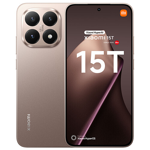 Xiaomi 15T Conçu avec Leica Rose (12 Go / 256 Go)
