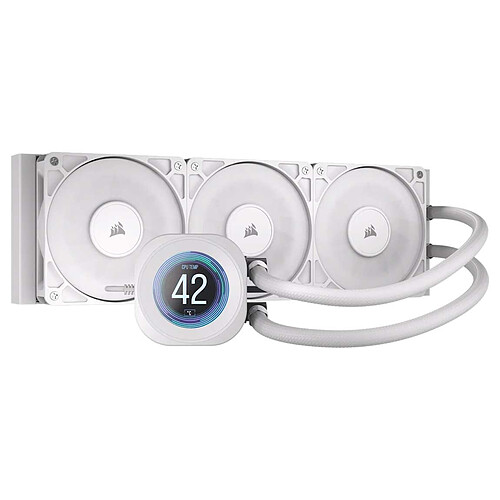 Corsair Nautilus 360 RS LCD (Blanc)