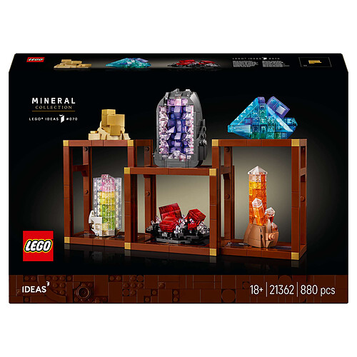 LEGO Ideas 21362 Collection de Minéraux