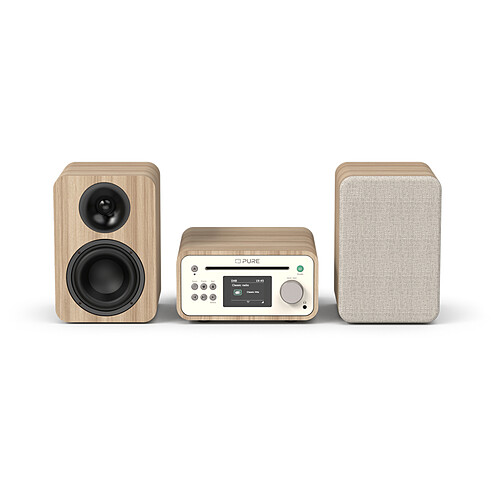 Pure Classic Stereo Mini Blanc/Chêne