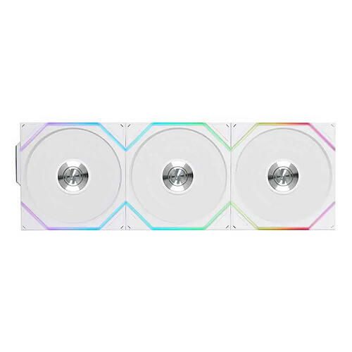 Lian Li Uni Fan TL Wireless 120 Reverse Blade (blanc) - Pack de 3