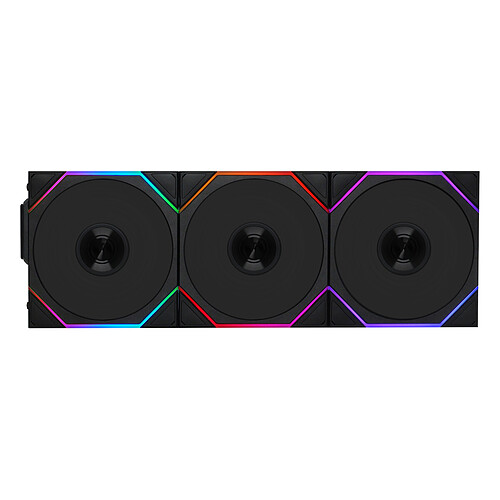 Lian Li Uni Fan TL Wireless 120 Reverse Blade (noir) - Pack de 3