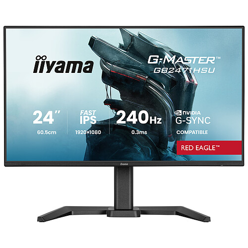 iiyama 23.8" LED - G-Master GB2471HSU-B1 Red Eagle
