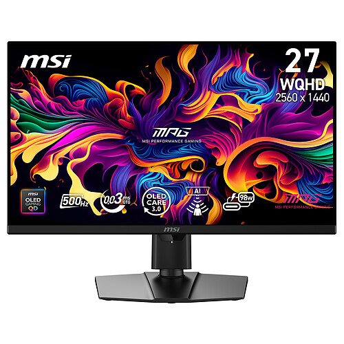 MSI 26.5" LED - MPG 271QR QD-OLED X50