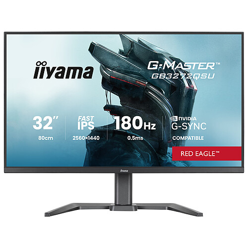 iiyama 31.5" LED - G-Master GB3272QSU-B1 Red Eagle