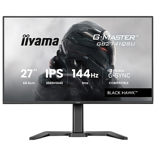 iiyama 27" LED - G-Master GB2741QSU-B1 Black Hawk