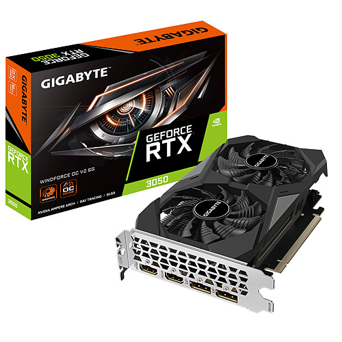 Gigabyte GeForce RTX 3050 WINDFORCE OC V2 6G