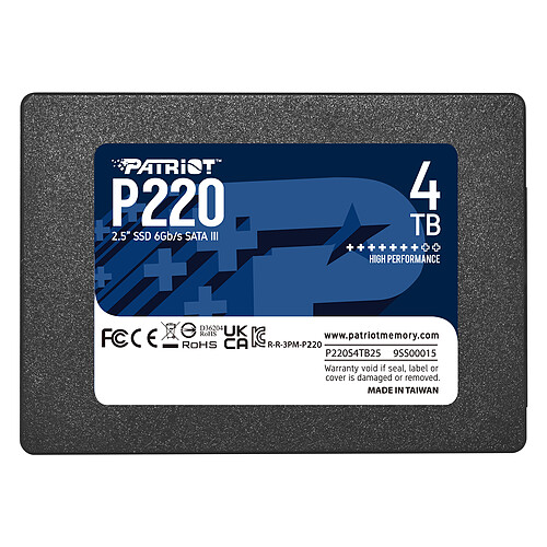 Patriot SSD P220 4 To