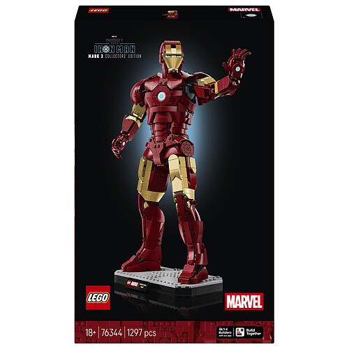 LEGO Marvel 76344 Iron Man Mark 3 Édition Collector