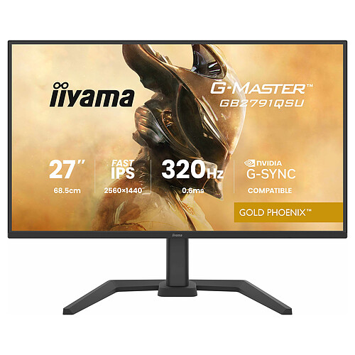 iiyama 27" LED - G-Master GB2791QSU-B1 Gold Phoenix