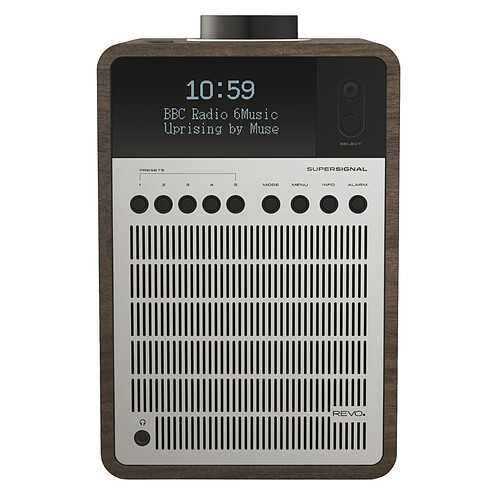 Revo SuperSignal Noyer/Argent