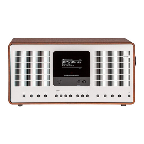 Revo SuperConnect Stereo Noyer/Argent