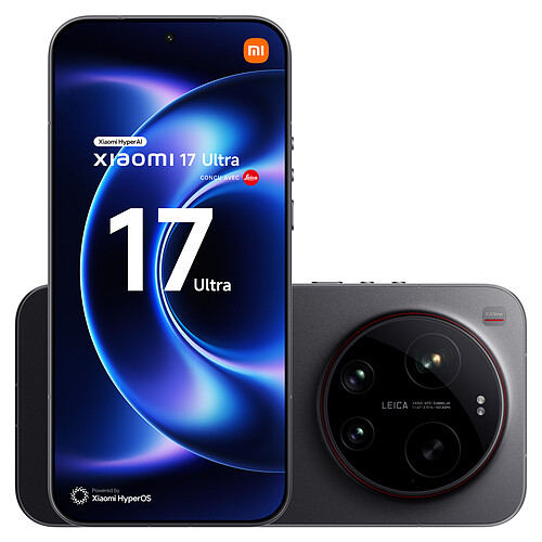Xiaomi 17 Ultra Conçu avec Leica Noir (16 Go / 512 Go)