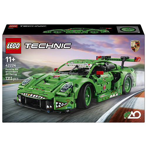 LEGO Technic 42224 Voiture Porsche 911 GT3 R REXY AO Racing
