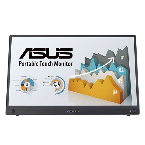 ASUS 15.6" LED - ZenScreen Touch MB16AMTR