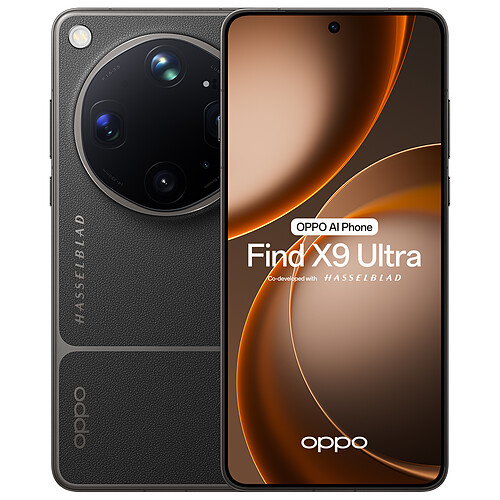 OPPO Find X9 Ultra Noir Toundra (12 Go / 512 Go)