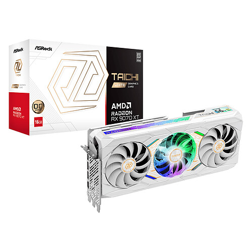 ASRock AMD Radeon RX 9070 XT Taichi White OC 16GB