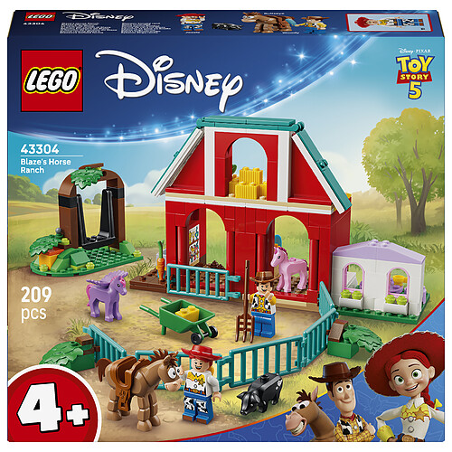 LEGO Disney Pixar 43304 Toy Story 5 Le Ranch de Blaze