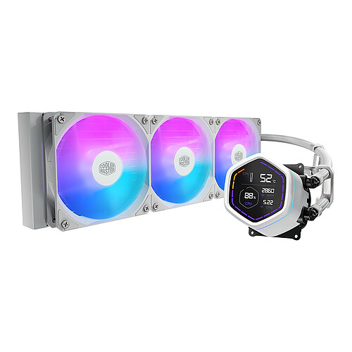 Cooler Master MasterLiquid Core Nex Digital 360 Blanc