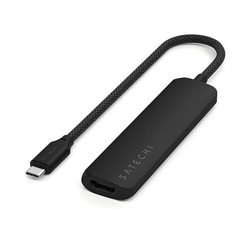 SATECHI Multiports USB-C Slim 4-en-1 4K (Noir)